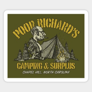 Poor Richard’s Camping & Surplus 1968 Magnet